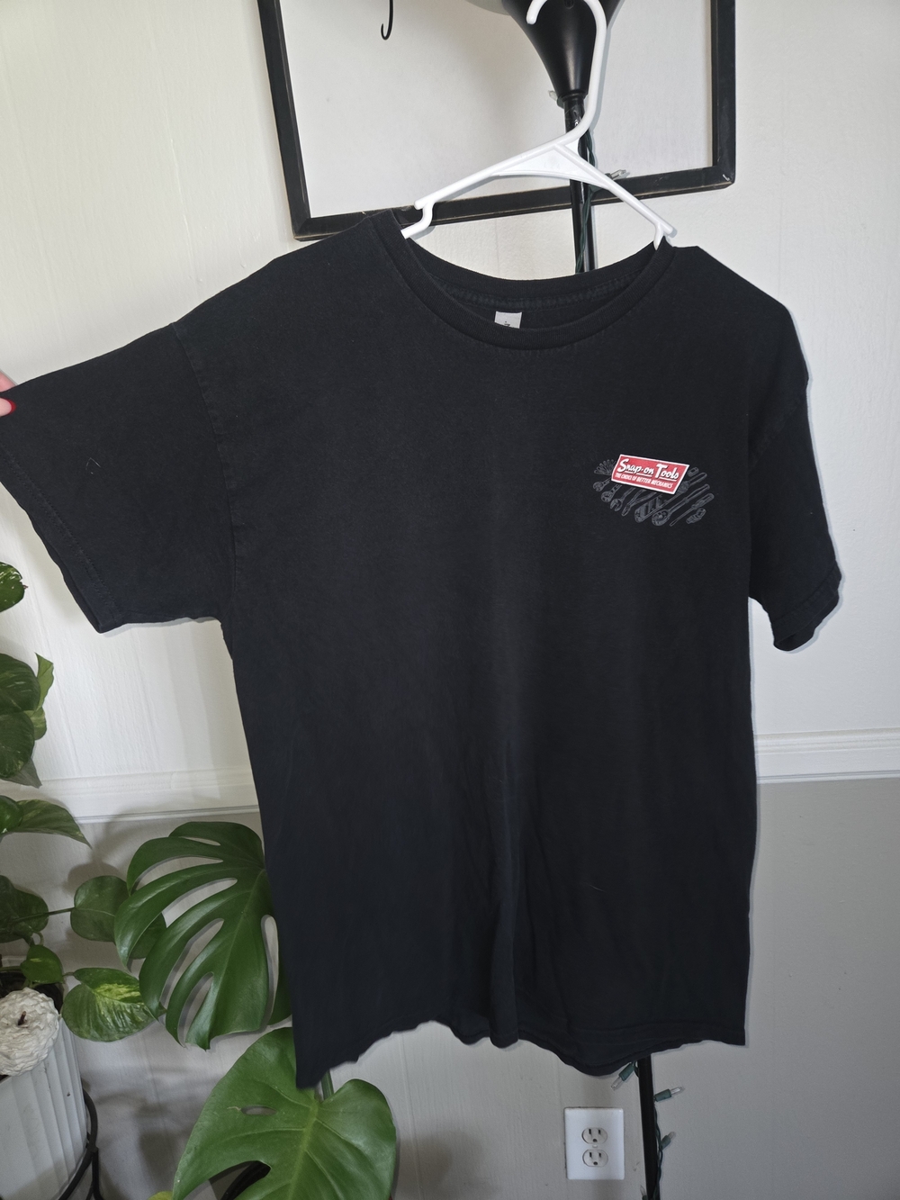 Classic Snap On Short Sleeve Tee